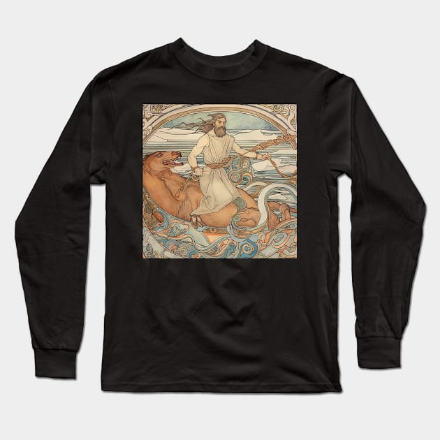 Beowulf Norse mythology Long Sleeve T-Shirt by ComicsFactory